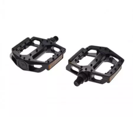 Pedały rowerowe platformowe alu 1/2" Czarne - AWR0058 - AWR0058