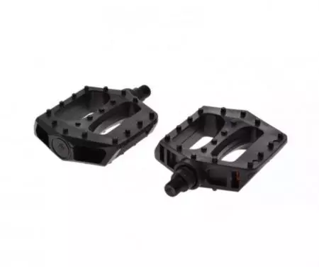 Pedały rowerowe 1/2" platformowe plastikowe - AWR0060