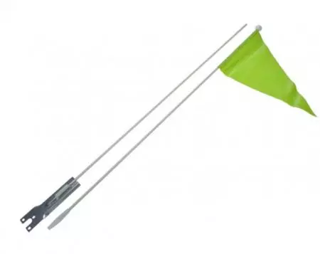 Chorągiewka flaga jaskrawa 150cm zielona - AWR0098G