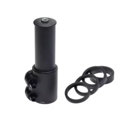 Adapter przedłużka rury sterowej 1 1/8" 65mm + Podkładki pod mostek