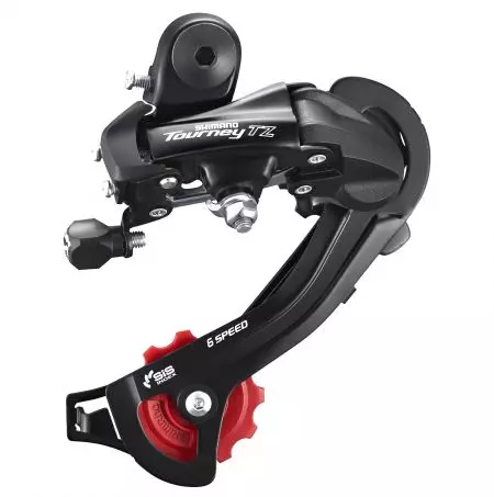 Przerzutka tył Shimano 6-rzędowa GS RD-TZ500 na śrubę - AWR0153