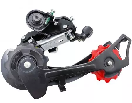 Przerzutka tył Shimano 6-rzędowa GS RD-TZ500 na śrubę - AWR0153