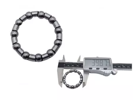 Wianek piasty torpedo 30/40mm kulka 1/4" 6.35mm