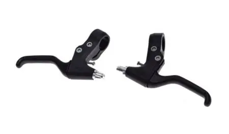 Dźwignie hamulca rowerowa plastikowe Czarne 2szt