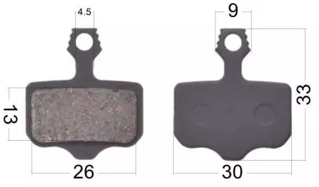 Zacisk hamulca tarczowego mechaniczny Przedni 160mm