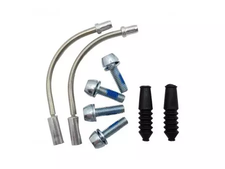 Zaciski hamulcowe V-brake Promax czarne komplet