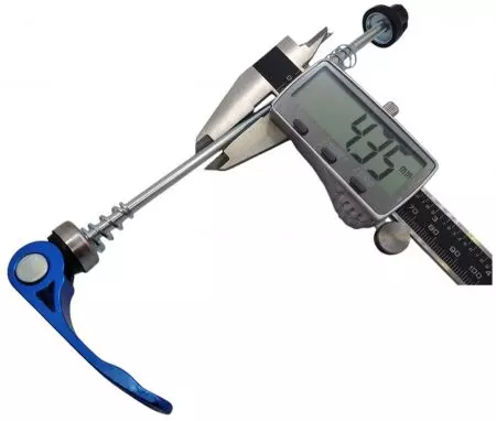 Zacisk piasty tylnej QR 135mm MTB Szosa Niebieski