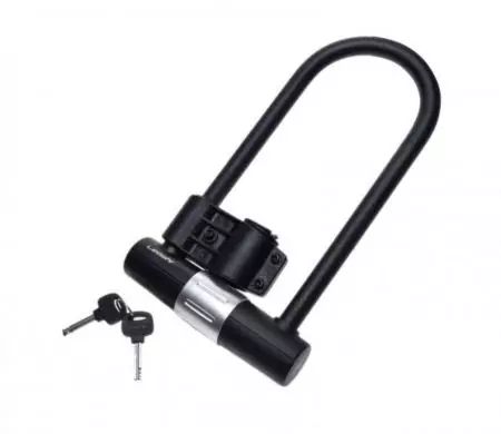 Zapięcie rowerowe U-Lock z uchwytem na rame 180x320mm