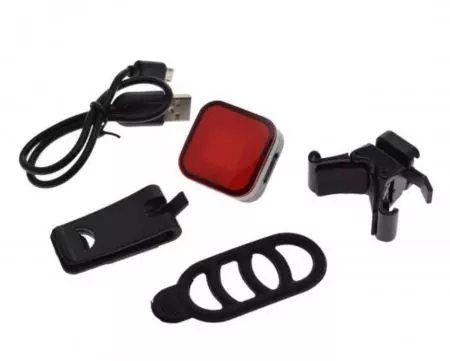 Lampka rowerowa tylna cob LED 120lumen - AWR1167