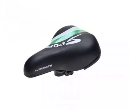 Siodełko rowerowe Leoshi dziecięce 150mm Zielone - AWR2030