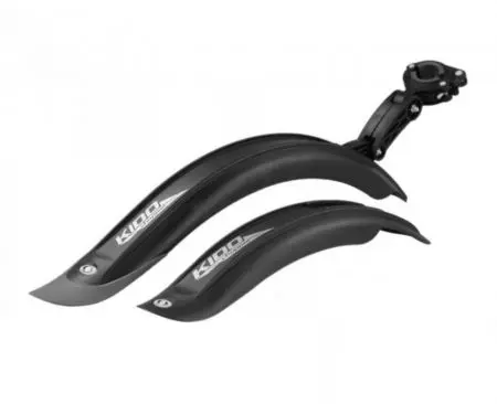 Błotniki rowerowe do kół 16-18" Kido Pro Czarno-szary