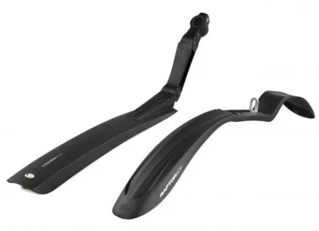 Błotniki rowerowe uniwersalne 24-29" Trekking Czarne - AWR2181