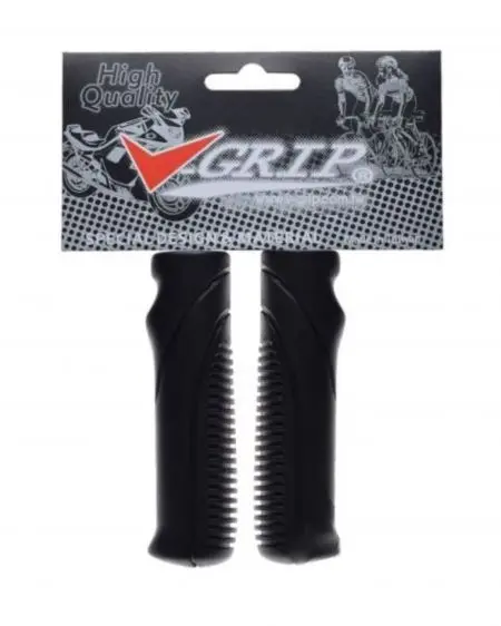 Chwyty kierownicy V-grip gripy PVC 115mm Czarne