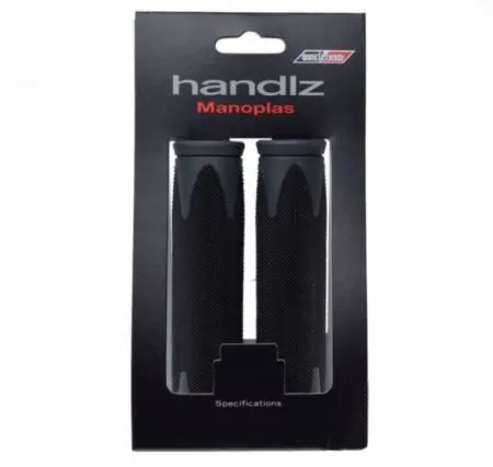 Chwyty kierownicy Velo Endzone gripy kraton 130mm Czarno-szare - AWR2231 - AWR2231