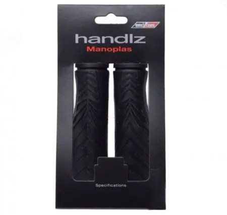 Chwyty kierownicy Velo Endzone gripy żelowe 127mm Czarno-szary