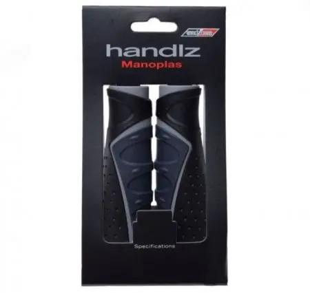 Chwyty kierownicy Velo Endzone gripy żelowe 120mm Czarno-szary