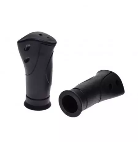 Chwyty kierownicy gripy gumowe gripshift 93mm czarne