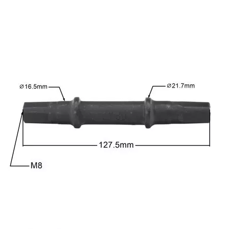 Oś suportu rowerowa 68/127.5mm MTB