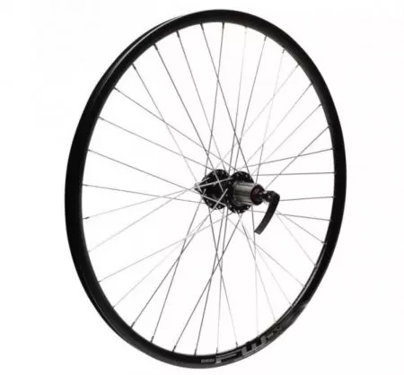 Koło rowerowe 27.5" tylne kaseta 8/9rz tarcza czarne - AWR2617