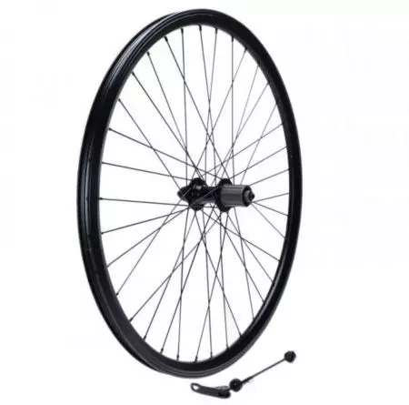 Koło rowerowe 26" tylne kaseta 8/9rz stożek Czarny - AWR2627