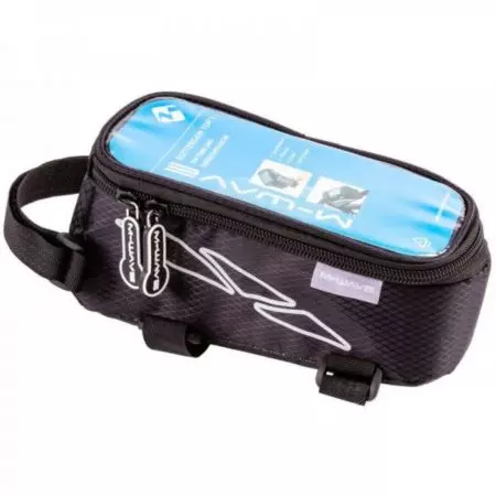 Torba rowerowa M-wave na rame na telefon Czarna
