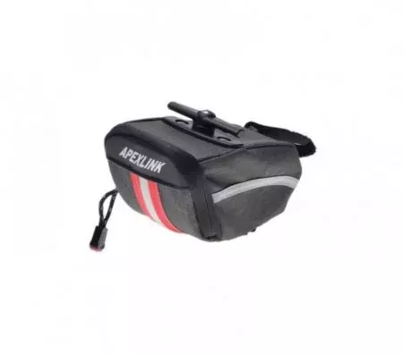 Torba rowerowa podsiodłowa odblaski led szybki montaż 3M