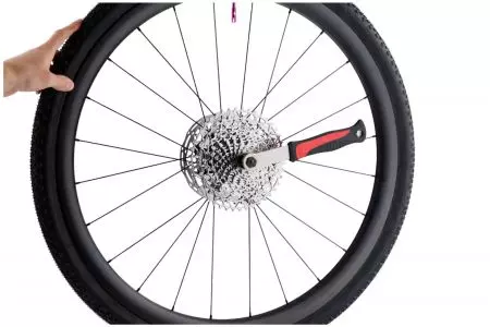 Klucz do kasety z pinem i gumową rączką Bike hand