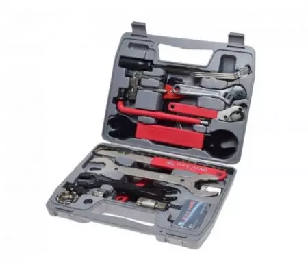 Klucze rowerowe zestaw w walizce Bike hand 19szt - AWR9017