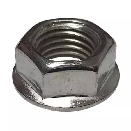 Nakrętka osi suportu mechanizmu korbowego M10x1.25 1szt srebrna - AWR9054