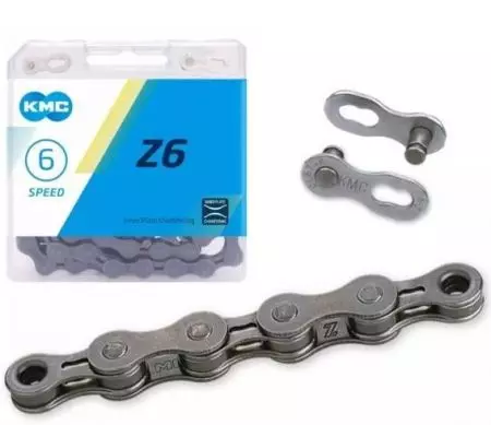 Łańcuch rowerowy 6s KMC Z6 114L
