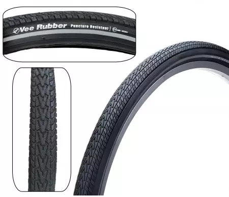 Opona rowerowa Vee Rubber 700-40c VRB275 antyprzebiciowa Odblask