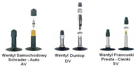 Dętka rowerowa Vee Rubber 24 x 1.75 37-540 DV 22mm 