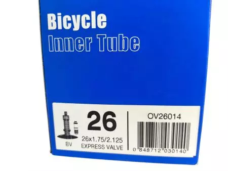 Dętka rowerowa Vee Rubber 26x1.75-2.125 DV 22mm