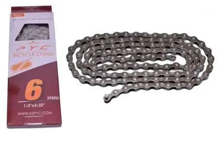 Łańcuch rowerowy 6s PYC P6003 116L