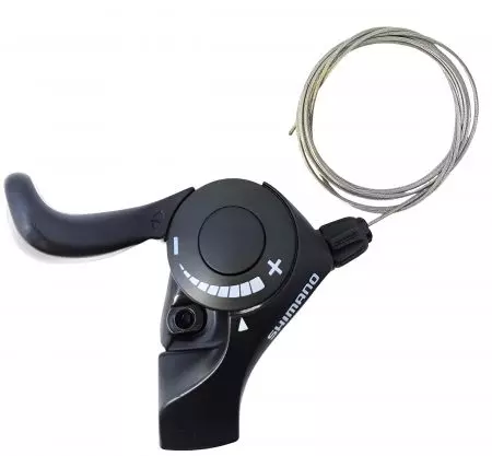 Dźwignia Przerzutki Shimano SL-TX30 lewa 3s + linka - ASLTX30LFBT
