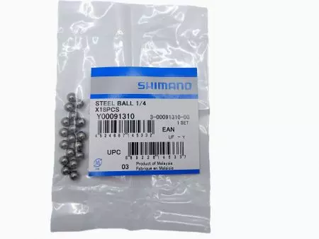 Kulki piasty Shimano 1/4 WHR540/550/500R/WH5600-R 18szt - Y00091310