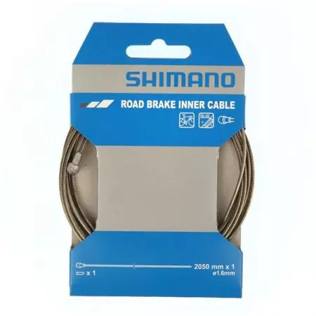 Linka hamulca Shimano Szosa nierdzewna 1.6x2050mm - Y80098330