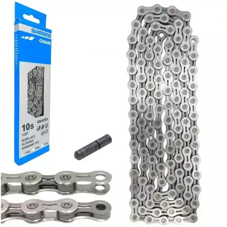 Łańcuch rowerowy 10s Shimano Ultegra CN-6701 114L pin - ICN6701114