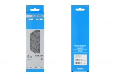 Łańcuch rowerowy 9s Shimano Deore CN-HG53 114L pin - ECNHG53C114I