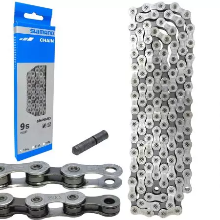 Łańcuch rowerowy 9s Shimano Deore XT CN-HG93 114L pin - ICNHG93114I