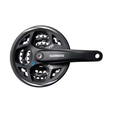 Mechanizm korbowy Shimano FC-M311 7/8rz czarny 42/32/22 175mm - EFCM311E222CL