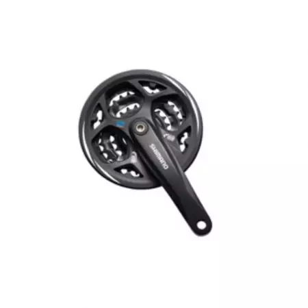Mechanizm korbowy Shimano FC-M311 8rz czarny 42/32/22 170mm - EFCM311C222CL