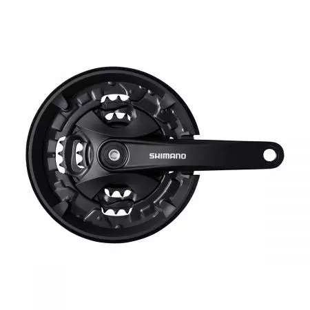 Mechanizm korbowy Shimano Altus FC-MT101 9rz 44/32/22T 175mm - EFCMT101E422CLB