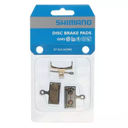 Okładziny hamulca Shimano G04S metaliczne