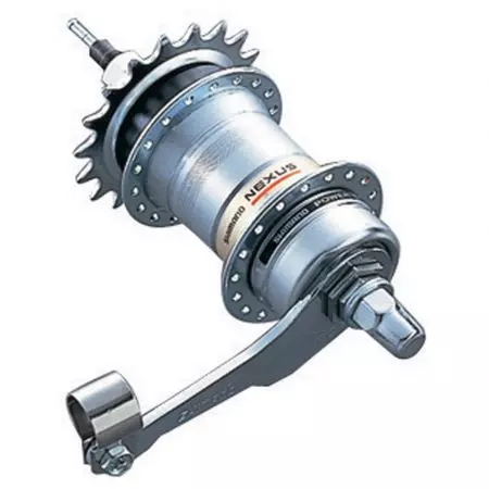 Piasta Shimano 3 biegowa 36h Nexus ham wew 120x168mm - ASG3C41A2068