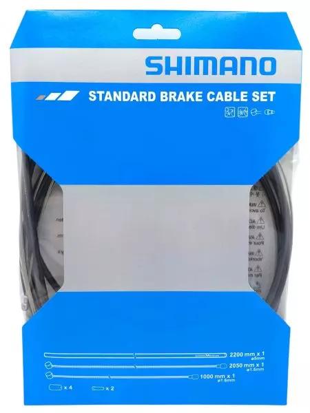 Linki i Pancerze Hamulca Shimano MTB Stal nierdzewna - Y80098022