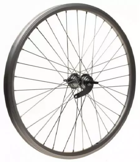 Koło rowerowe 26" tylne Torpedo Srebrne - AWR2613