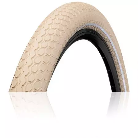 Opona rowerowa Continental Ride Cruiser 28x2.20" Kremowa odblask