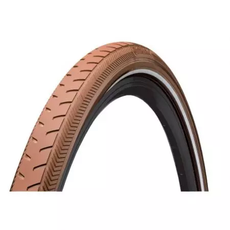 Opona rowerowa Continental Ride Classic 40-635 brązowy bok odblask