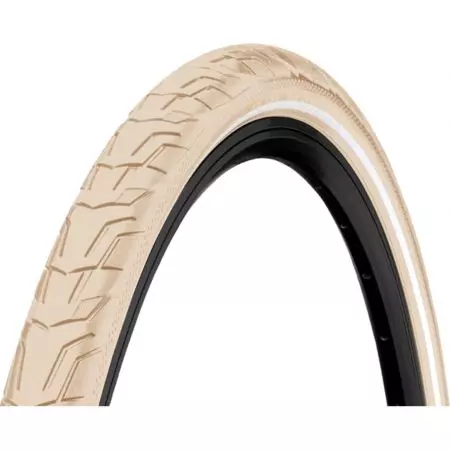 Opona rowerowa Continental Ride City 700x42c Cream drutowana